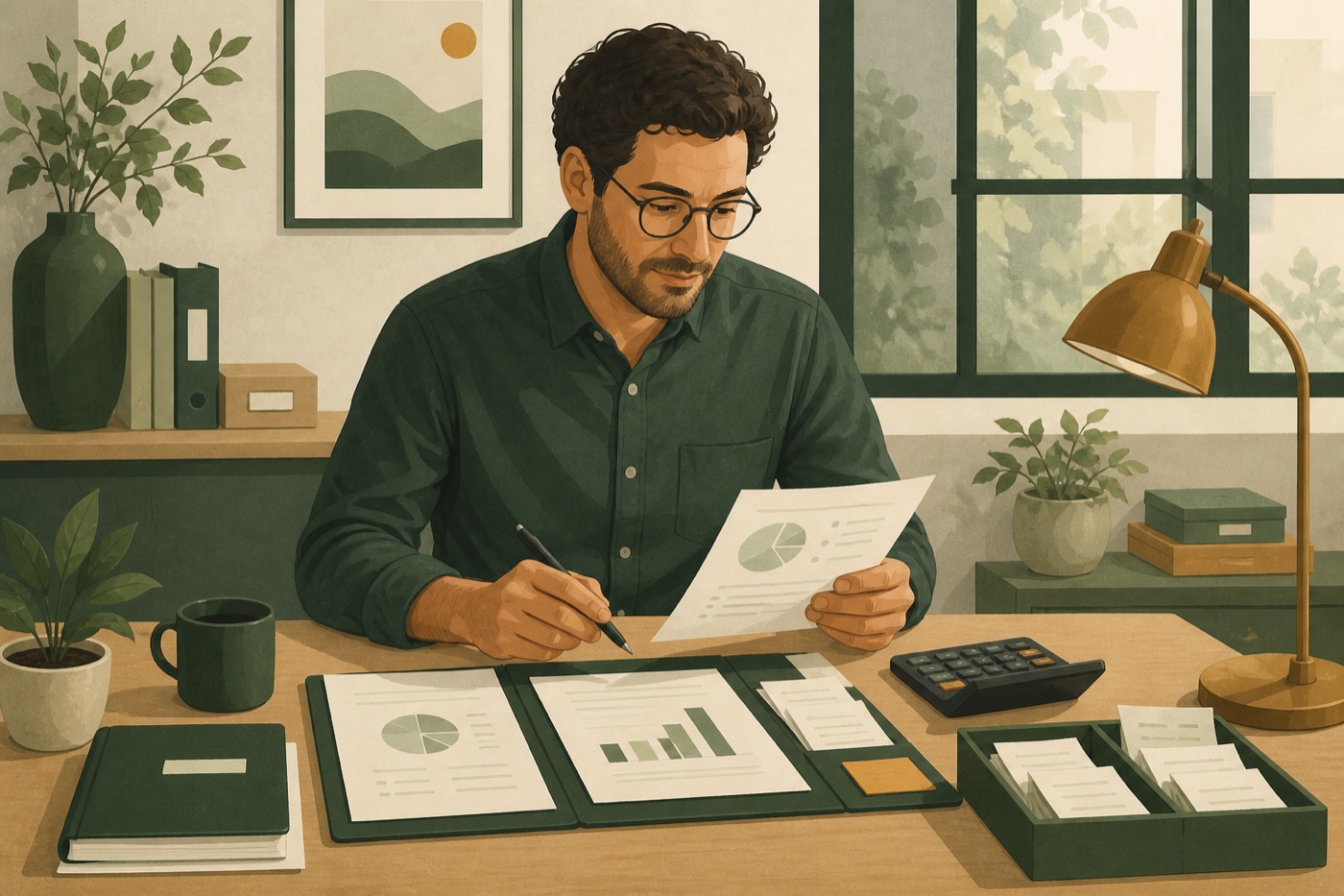 Illustration comptabilité